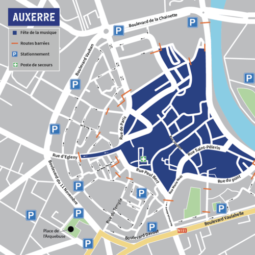 Fête de la musique à Auxerre 1