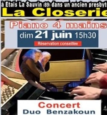 Piano à quatre mains Duo Benzakoun