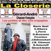 Gérard-André chante Poètes et voies engagées