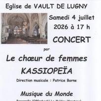Concert du chœur de femmes KASSIOPEÏA