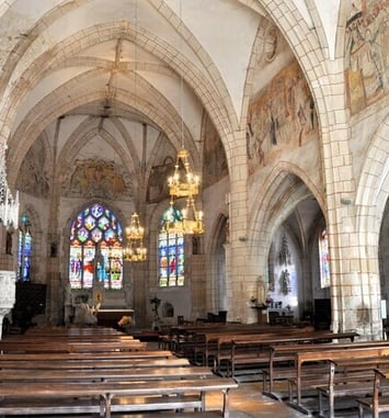 Visite guidée de l'église de Vault-de-Lugny