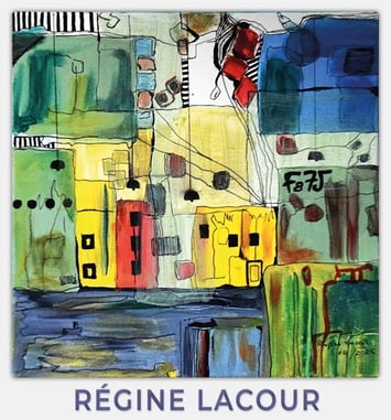 Régine Lacour à l'Espace ABI