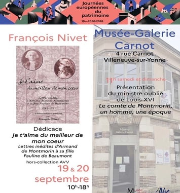 Conférence et dédicace sur le ministre oublié de Louis XVI, par François Nivet