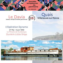 Visite du bateau Le Davia Dunkirk Little Ship