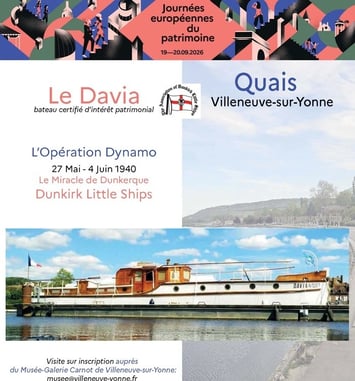 Visite du bateau Le Davia Dunkirk Little Ship