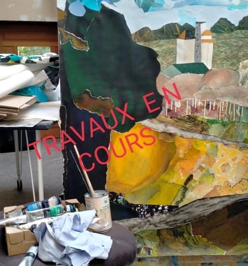 Ici et maintenant : exposition de créations contemporaines et locales