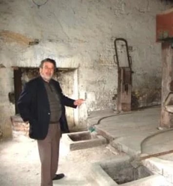 Démonstration du fonctionnement du pressoir de Thury