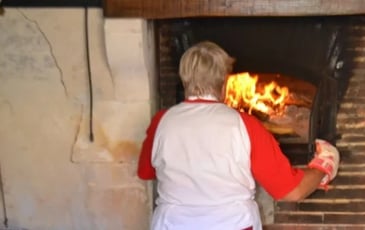 Cuisson au four à pain, pain beurré