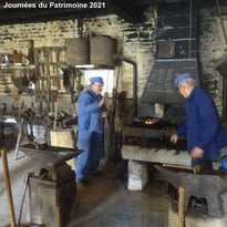 Découverte et fonctionnement de la forge de Thury