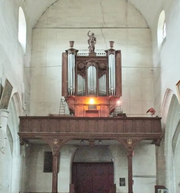 Visite de l'orgue de la Collégiale St Loup