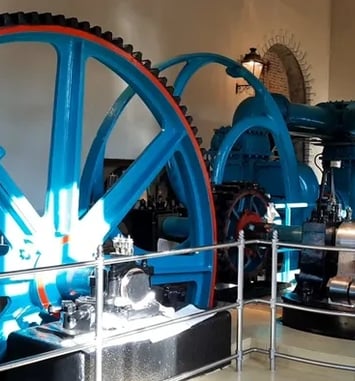 Visite de l'usine élévatoire des eaux de Chigy