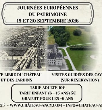 Visite des caves du château d'Ancy-le-Franc