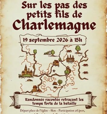 Sur les pas des petits fils de Charlemagne