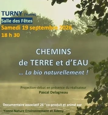 Projection-débat Chemins de Terre et d'Eau La bio, naturellement