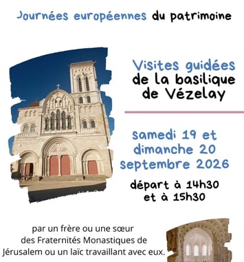 Visite guidée de la basilique de Vézelay
