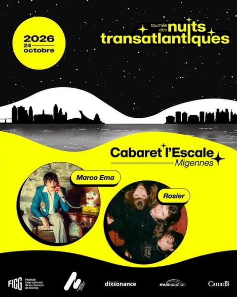 Nuits transatlantiques Marco Ema + Rosier